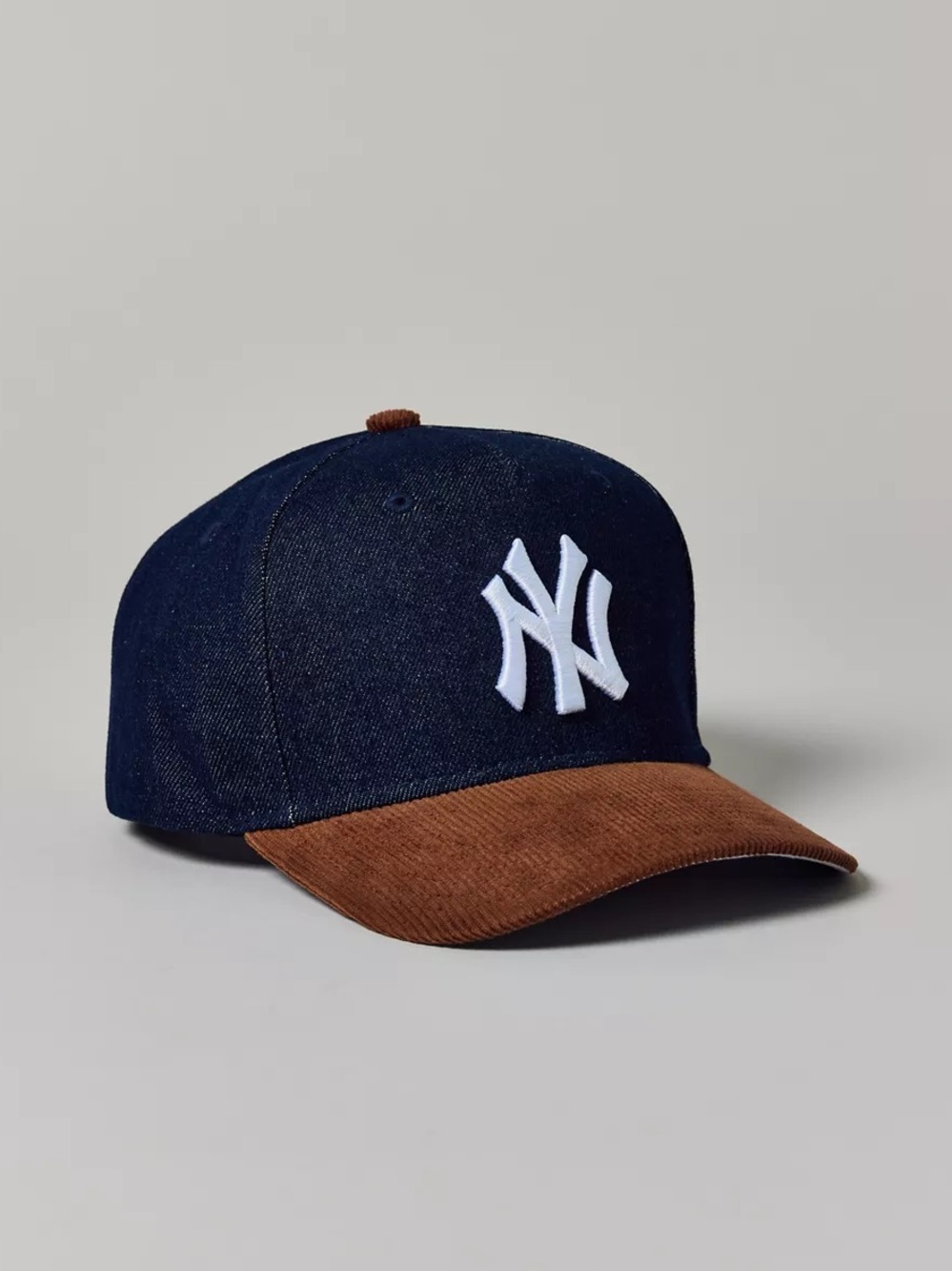 NWT Mitchell & Ness MLB New York Yankees Cord & Denim Hat